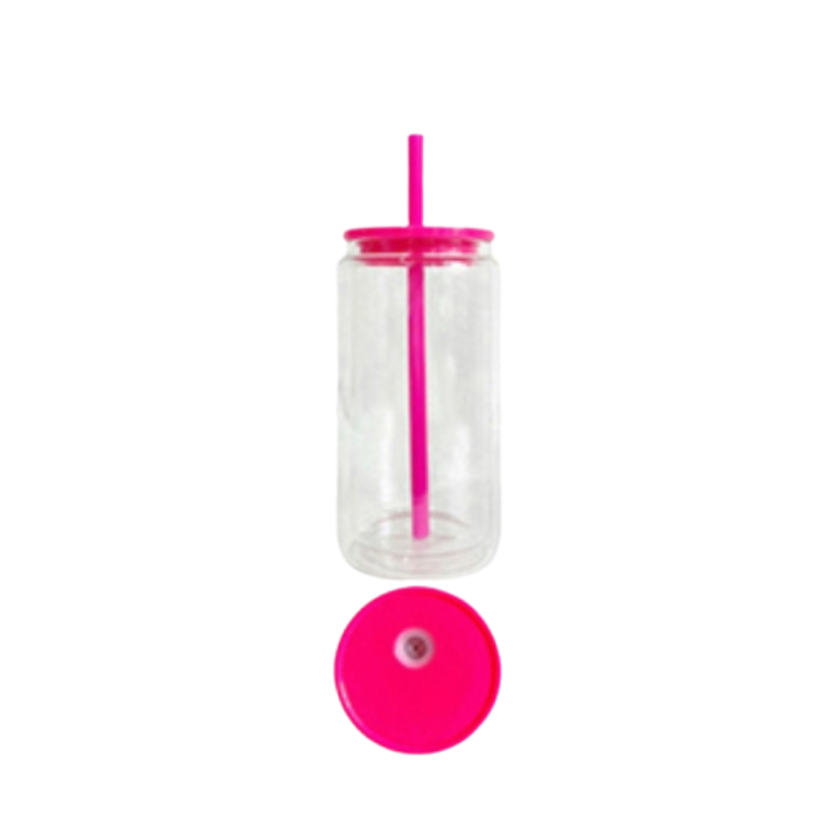 16 oz Acrylic Snow Globe (6colors)